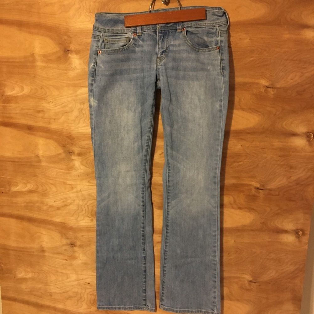 American Eagle Womens Sz 4 Kick Boot Stretch Jeans